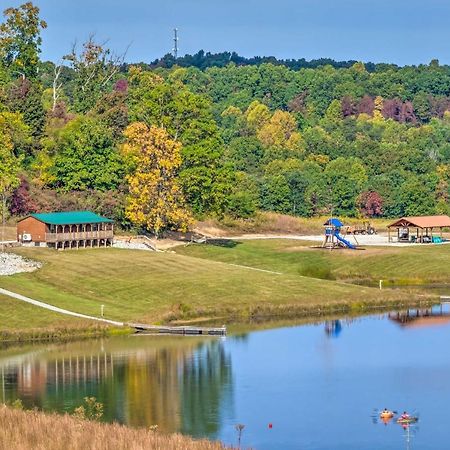 Cozy Lakefront Cabin With On-Site Waterfall And Hiking Villa Cub Run Bagian luar foto