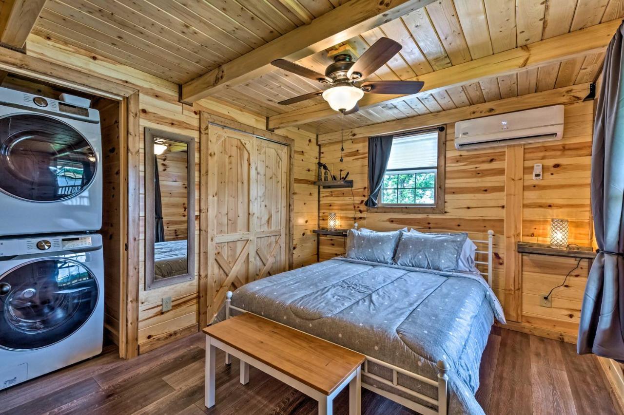 Cozy Lakefront Cabin With On-Site Waterfall And Hiking Villa Cub Run Bagian luar foto